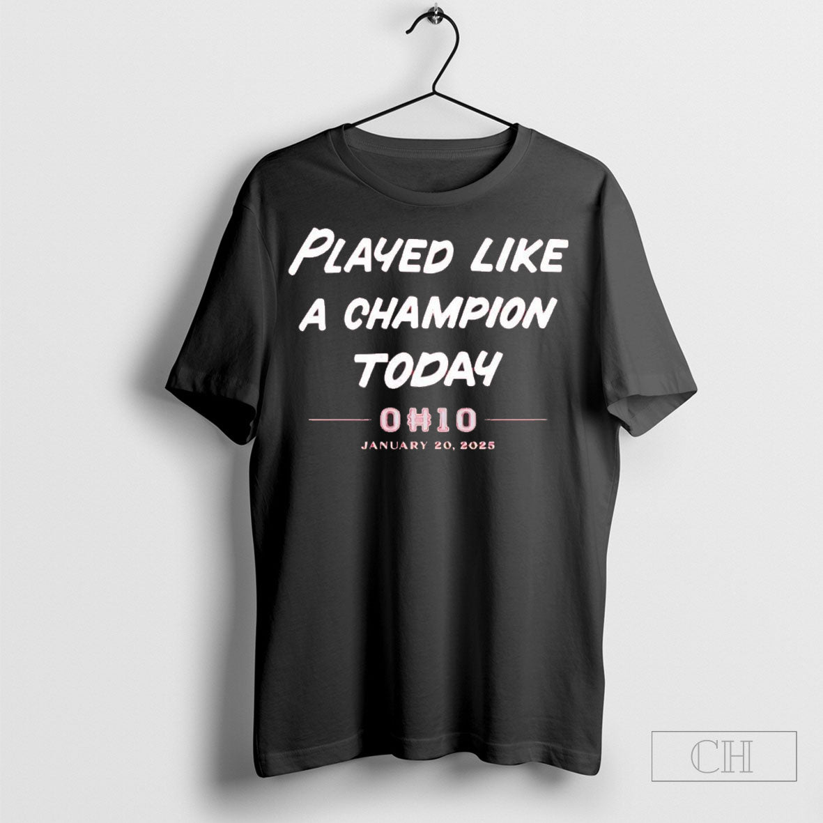 Player A Champions Today Ohio State Buckeyes Shirts