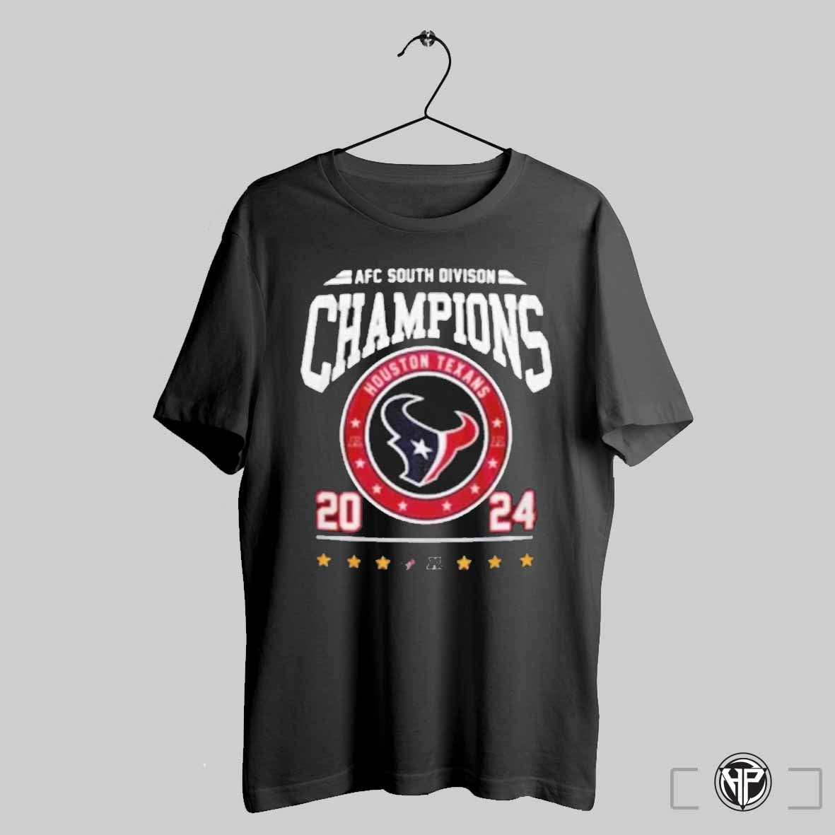 2024 Afc South Division Champions Houston Texans Top Of The Foot Chain T Shirt Trendy Sweatshirt