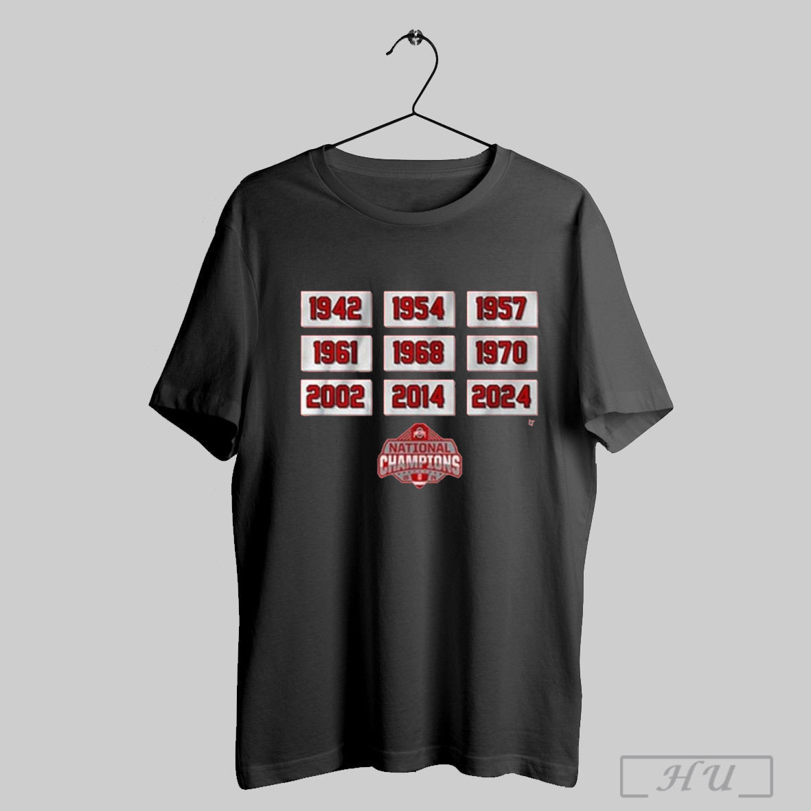 Ohio State Buckeyes 2024 Football National Champions Glory Years 1942 2024 T Shirt Sweatshirt Hoodies Poster