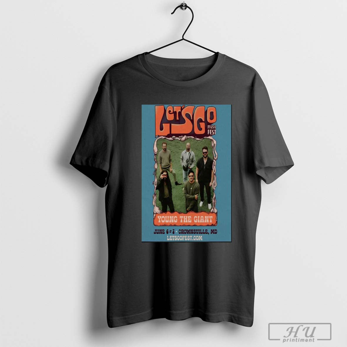 2024 Young The Giant Crownsville Md Poster T Shirt