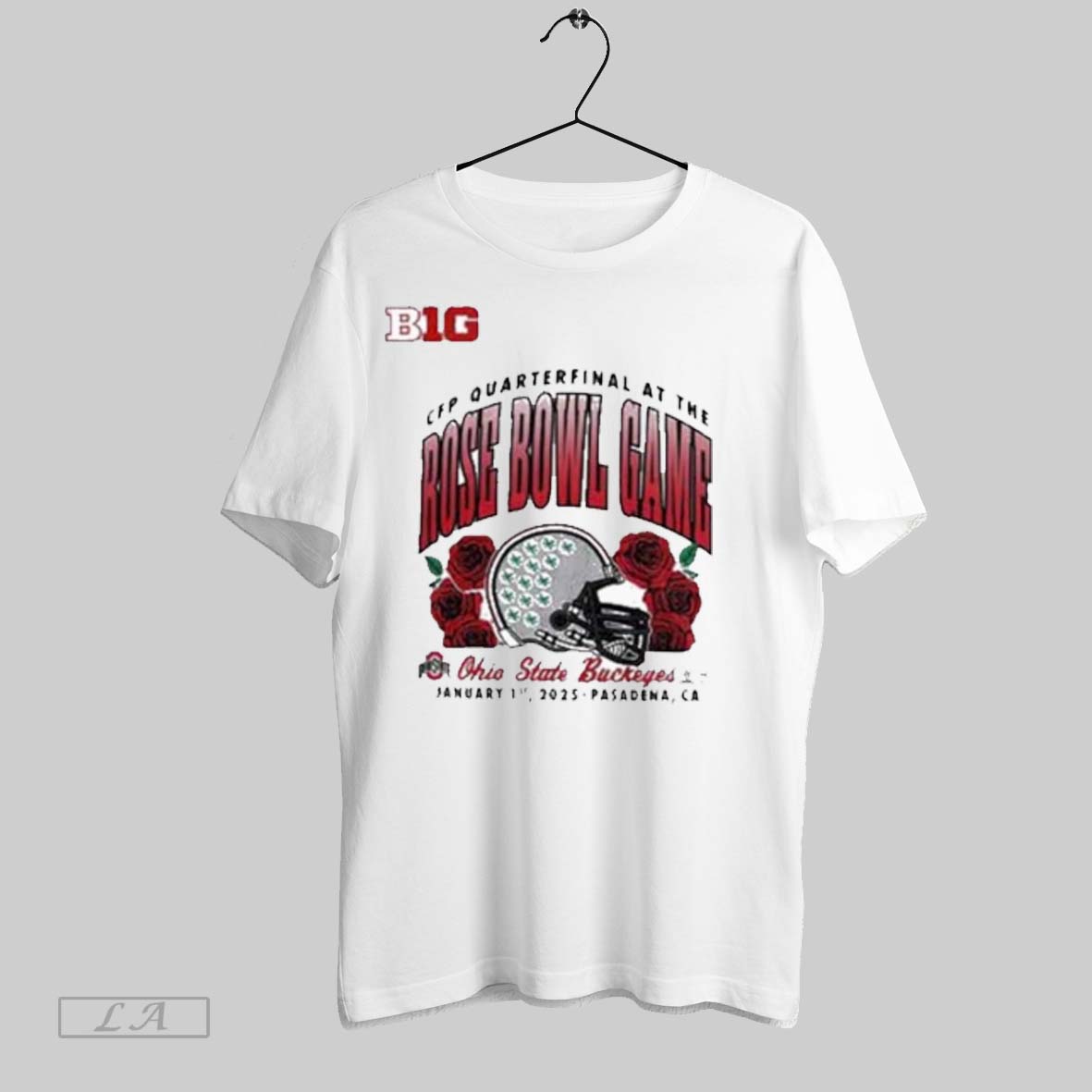 Ohio State Buckeyes Football 2025 Rose Bowl Champions Shirt