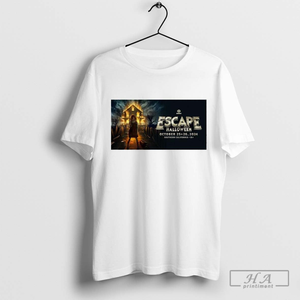 Top Escape Halloween October 25 26 2024 T-shirt
