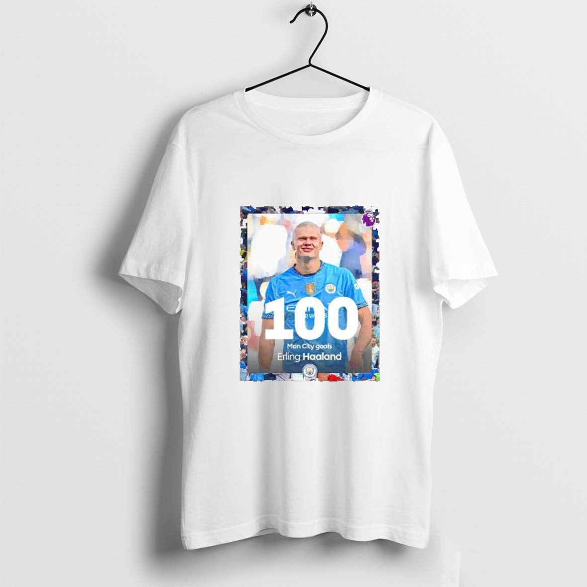 100 Man City goals Erling Haaland shirt