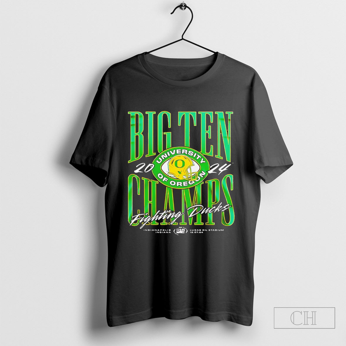 Oregon Ducks 2024 Big Ten Football Champions 2024 Fighting Ducks Shirt