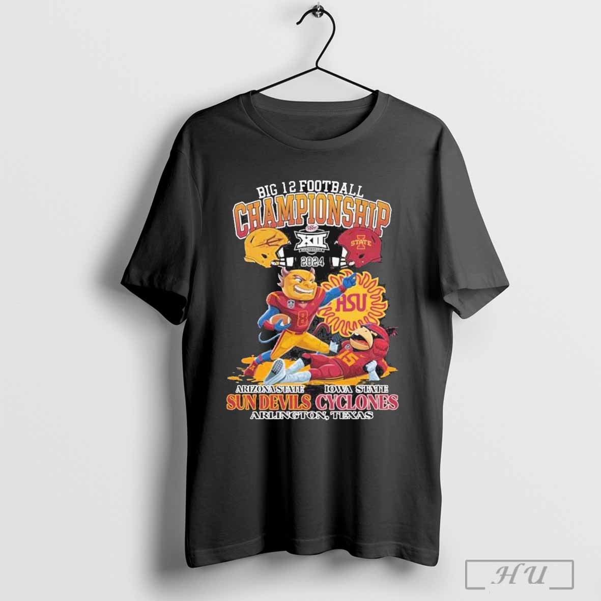 Big 12 Football Championship Arizona State Sun Devils vs Iowa State Cyclones T Shirt