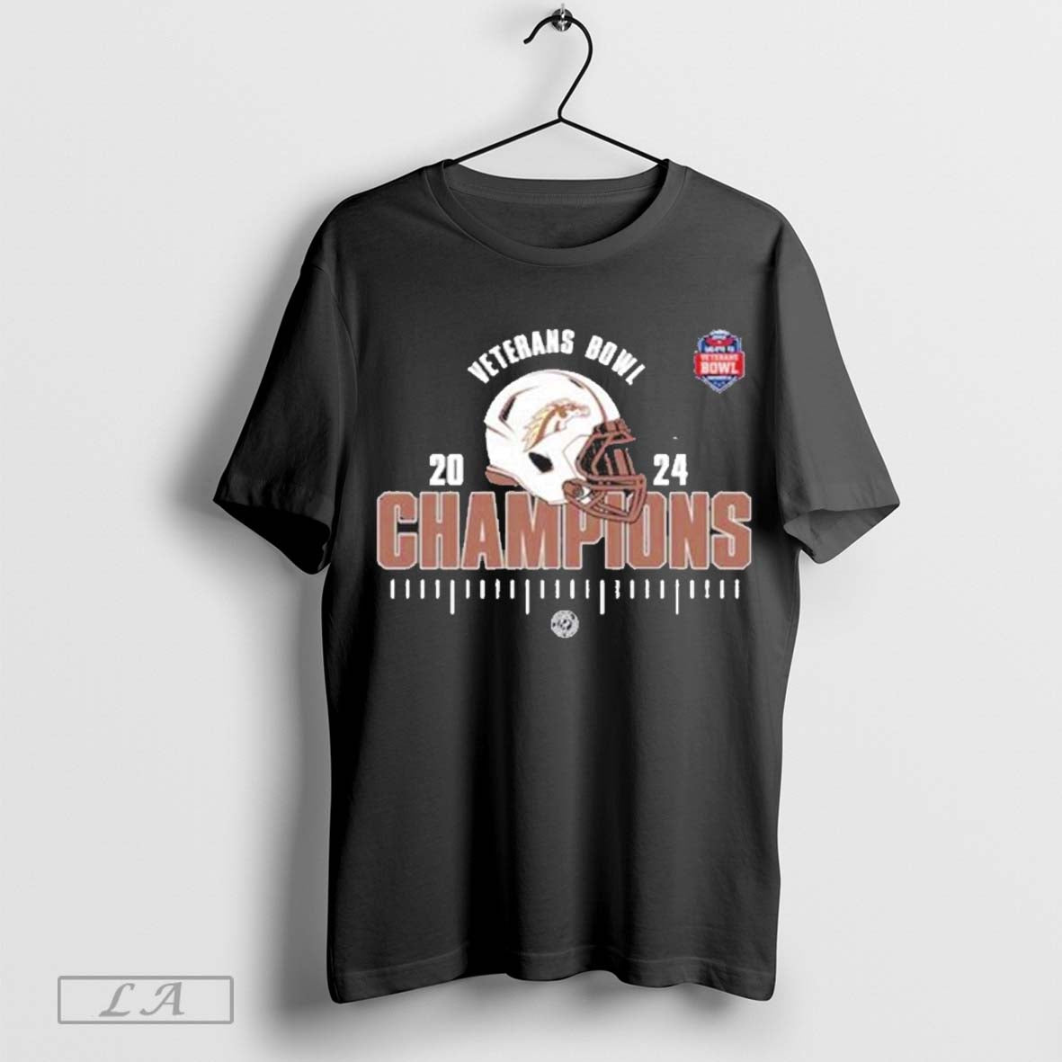 Official Western Michigan Broncos Is The Is4s Salute To Veterans Bowl Champions Ncaa Football Season 2024 2025 Classic T Shirt