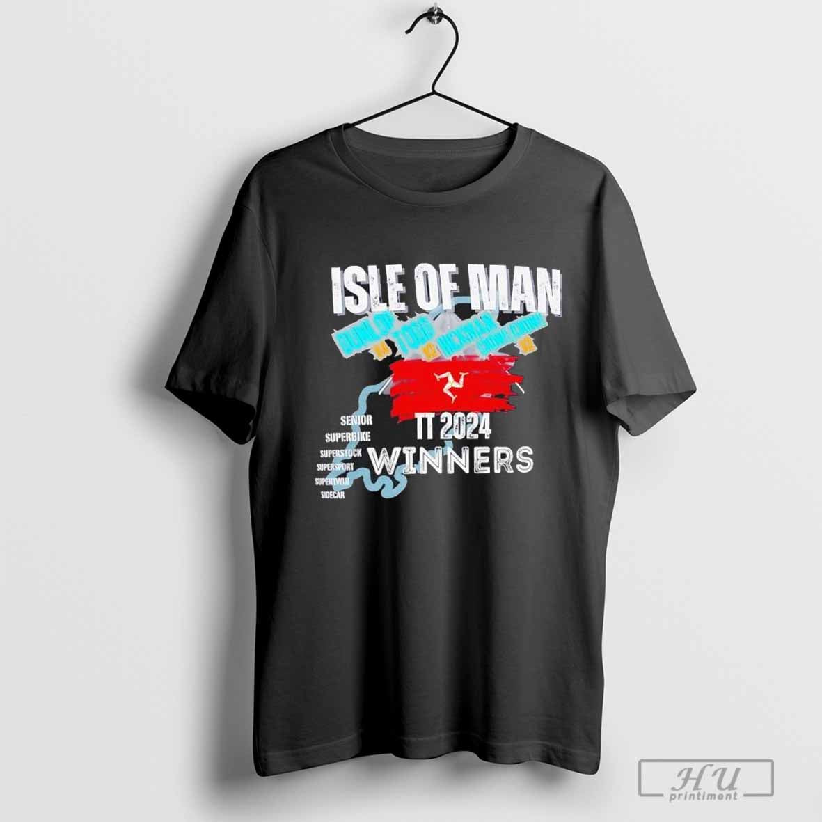 2024 Isle of Man TT winners Michael Dunlop Davey Todd Peter Hickman T-shirt