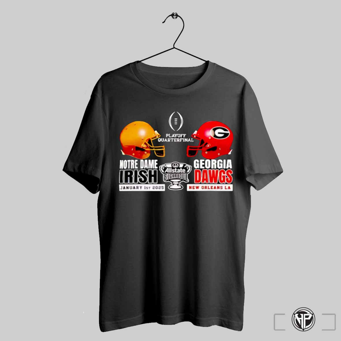 2025 Allstate Sugar Bowl Georgia Bulldogs Vs Notre Dame Shirt Trendy Sweatshirt