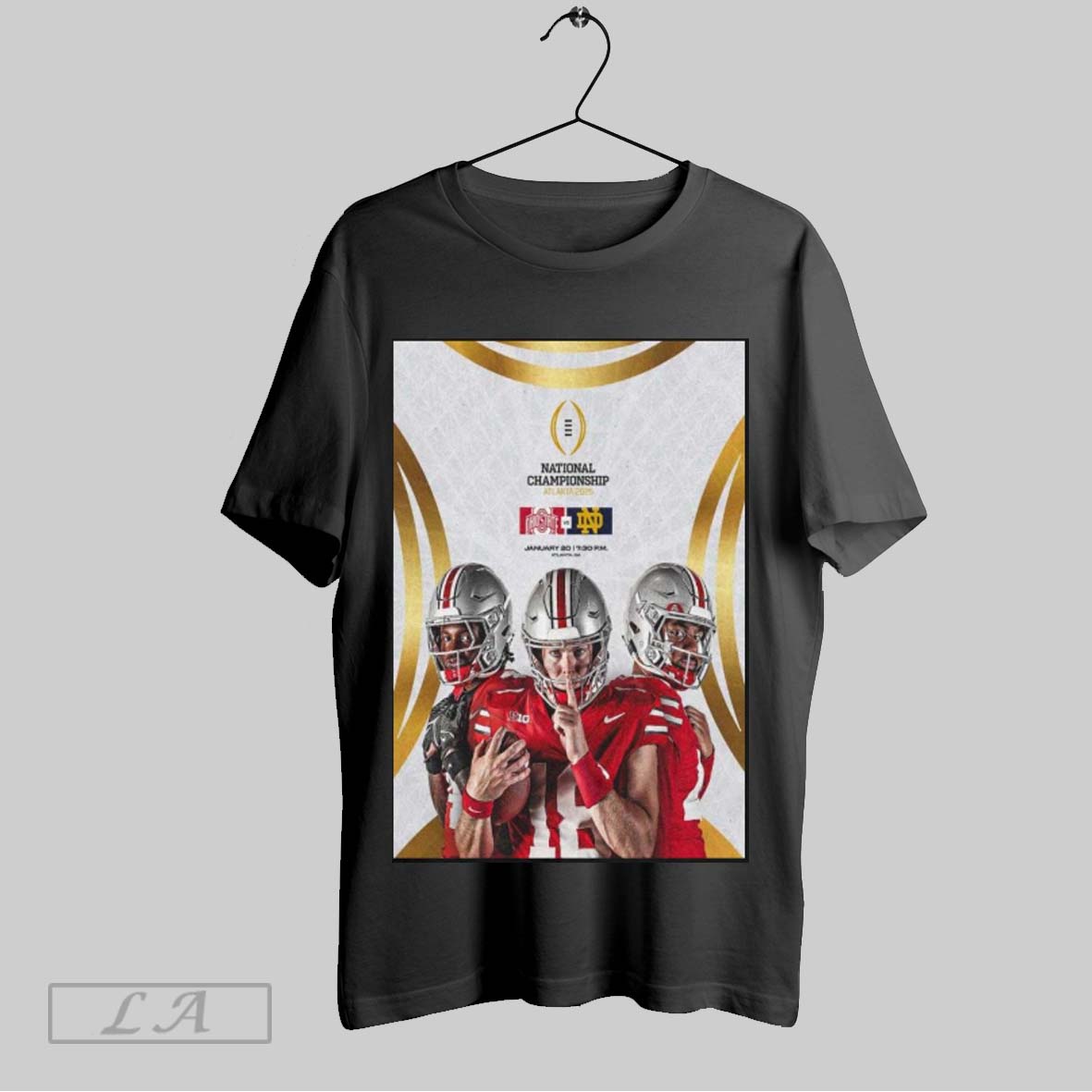 Ohio State Athletics Jan 20 2025 Atlanta Ga In National Championship Shirt