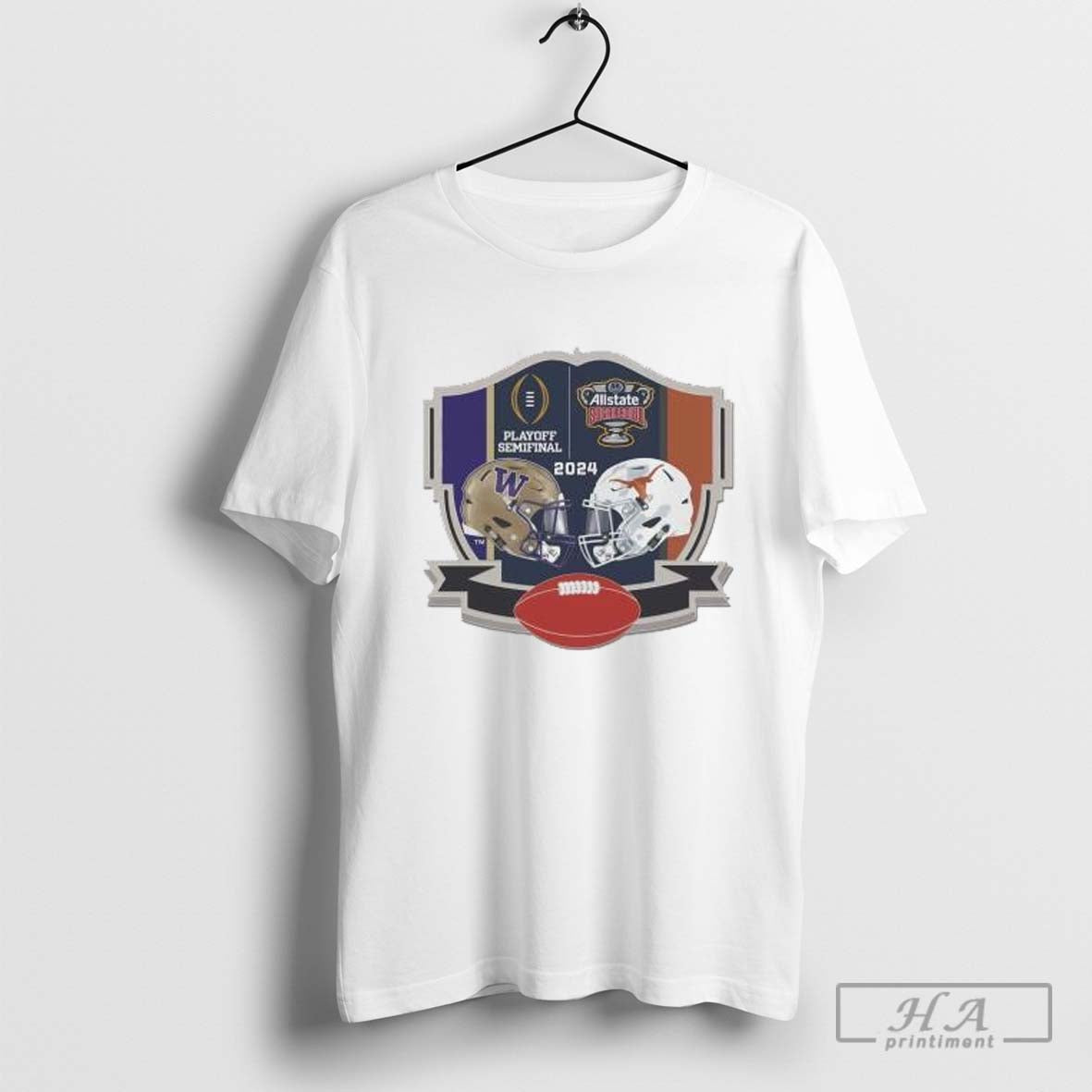 2024 Sugar Bowl Washington Huskies Texas Longhorns Semi Final Duel Shirt