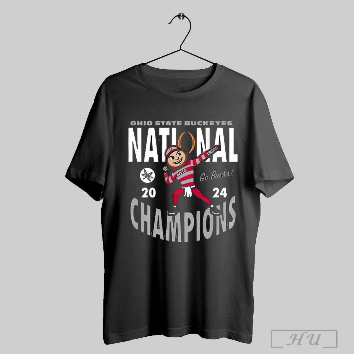 Ohio State Buckeyes 2024 Football Cfp National Champions Brutus Go Bucks T Shirt Sweatshirt Hoodies Poster