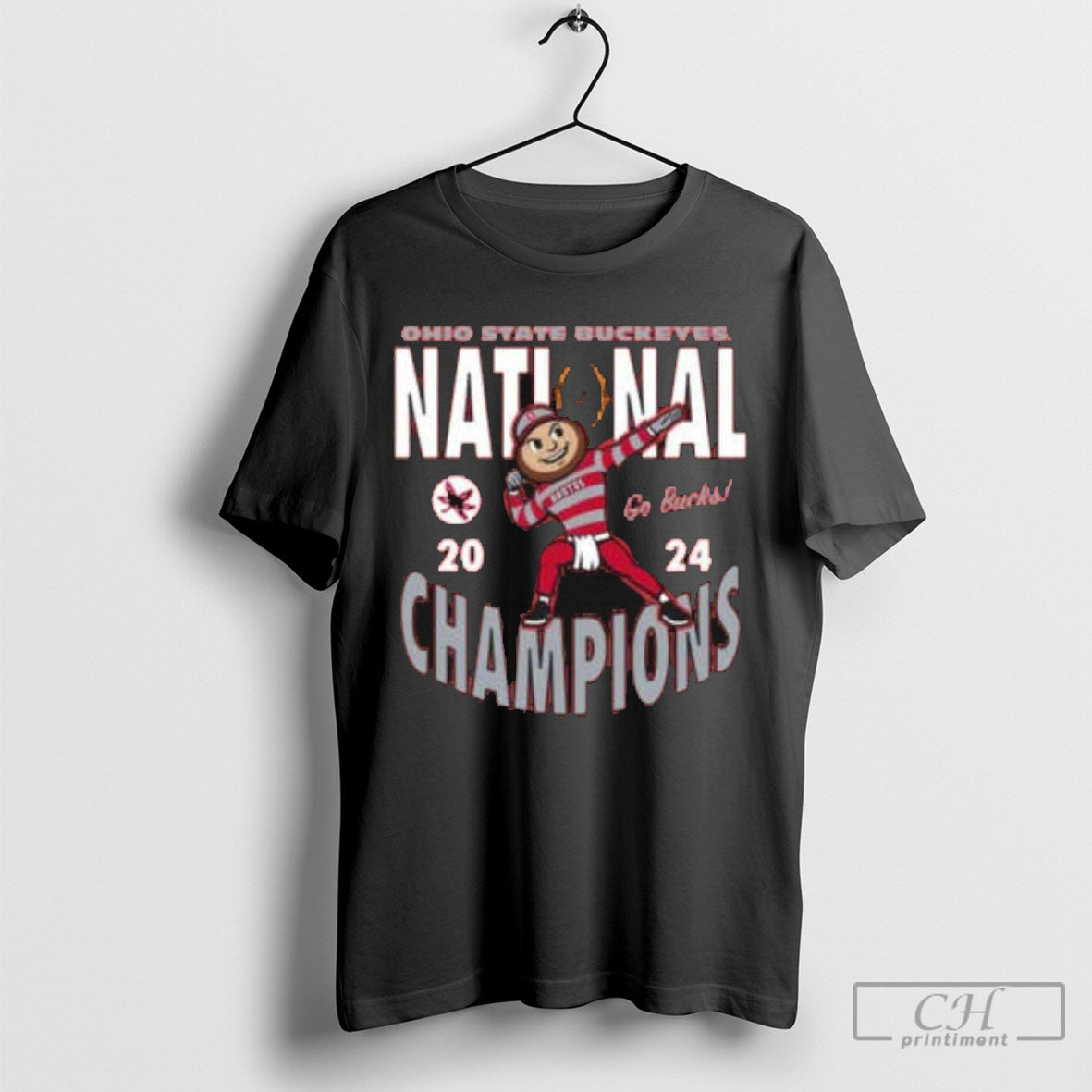 Ohio State Buckeyes Red 2024 Football National Champions Shirts