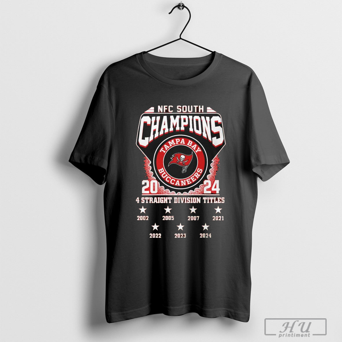 Tampa Bay Buccaneers Nfc South Division Champions 2024 T Shirt