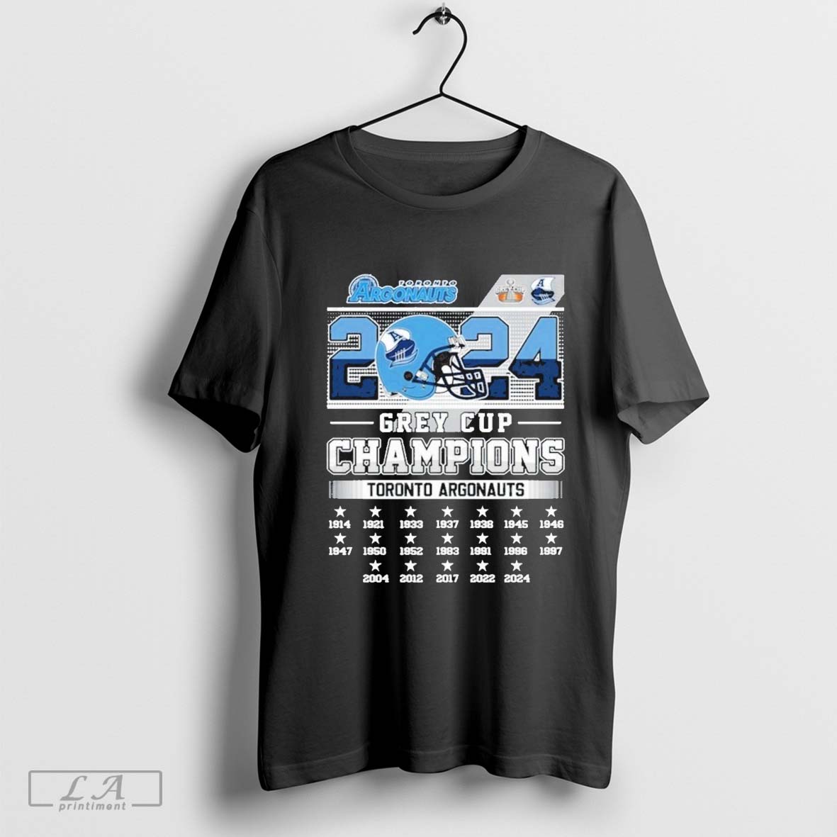 Official Toronto Argonauts City 2024 Grey Cup Champions Shirt