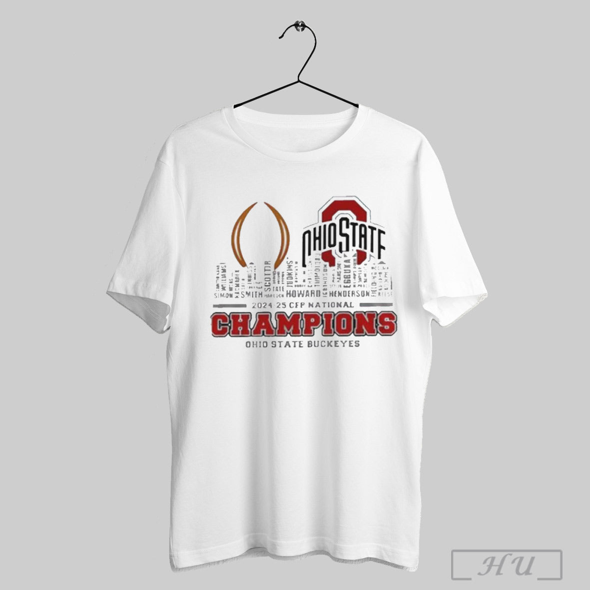 2024 25 Cfp National Champions Ohio State Buckeyes T Shirt Sweatshirt Poster