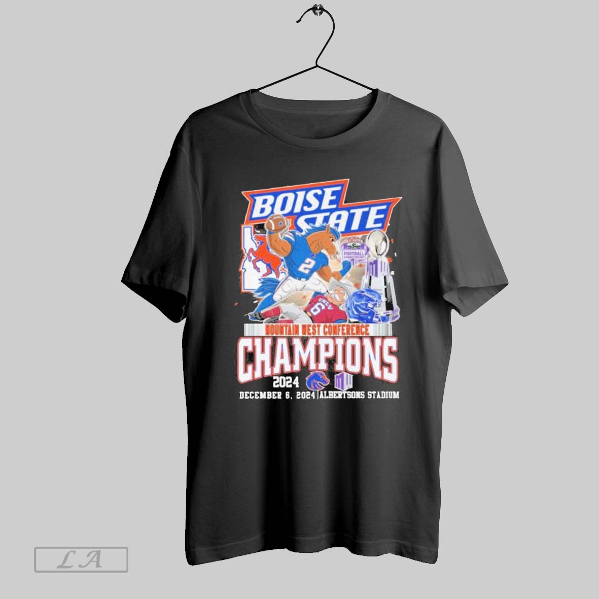 Boise State Broncos Mountain West Conference Champions 2024 T Shirt