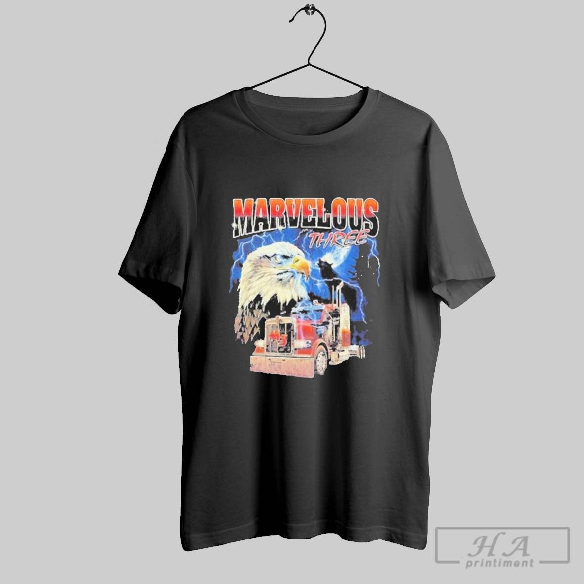 2025 Marvelous Three Eagle Truckstop Shirt