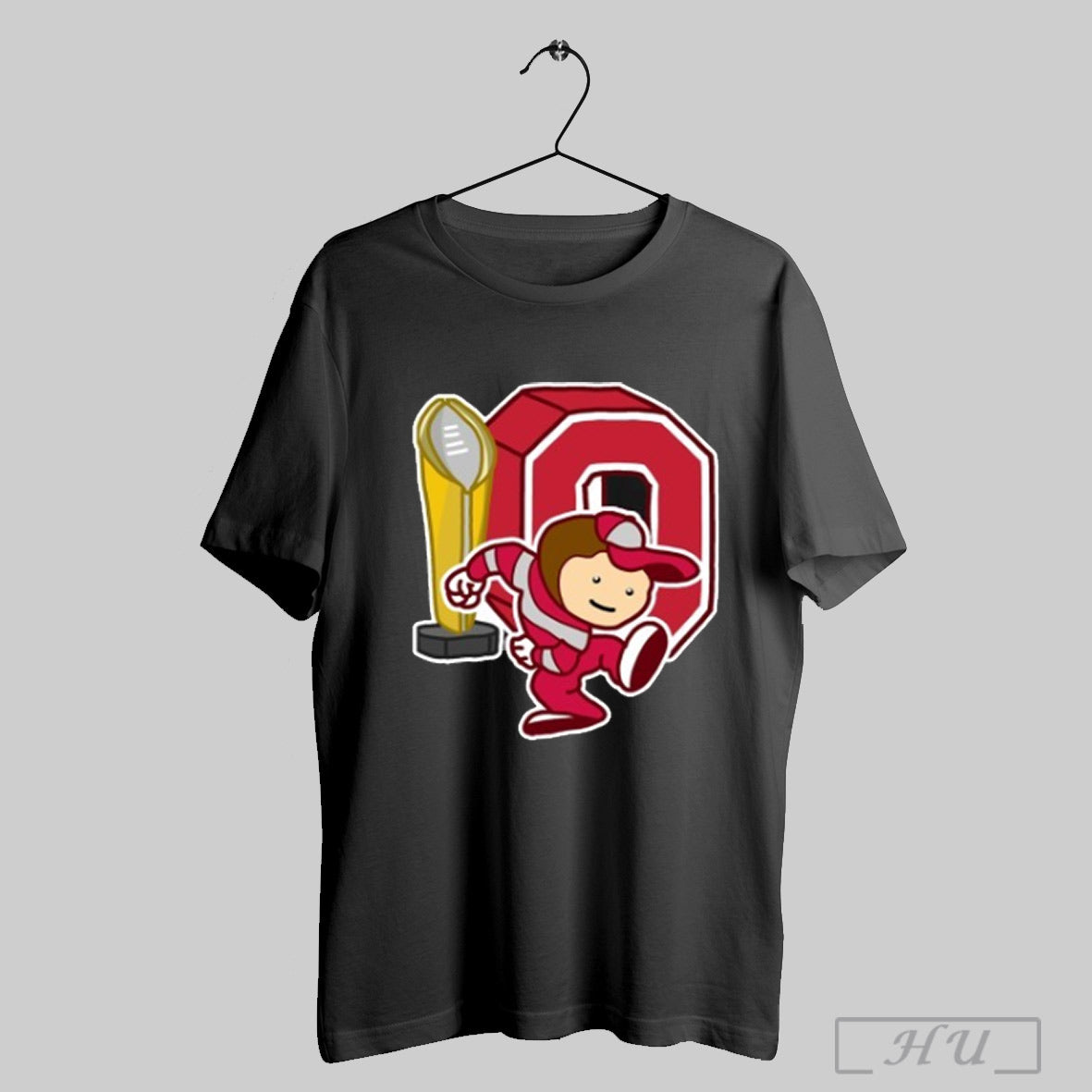 Ohio State Buckeyes National Champions Trophy And Logo Meme Shirt Sweatshirt