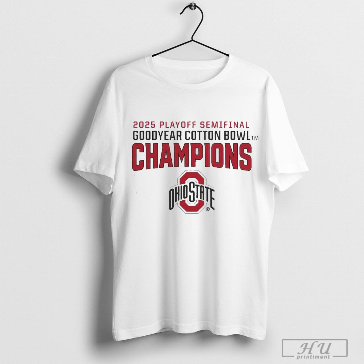 Ohio State Buckeyes College Football Playoff 2025 Cotton Bowl Champions Huddle Up T Shirt