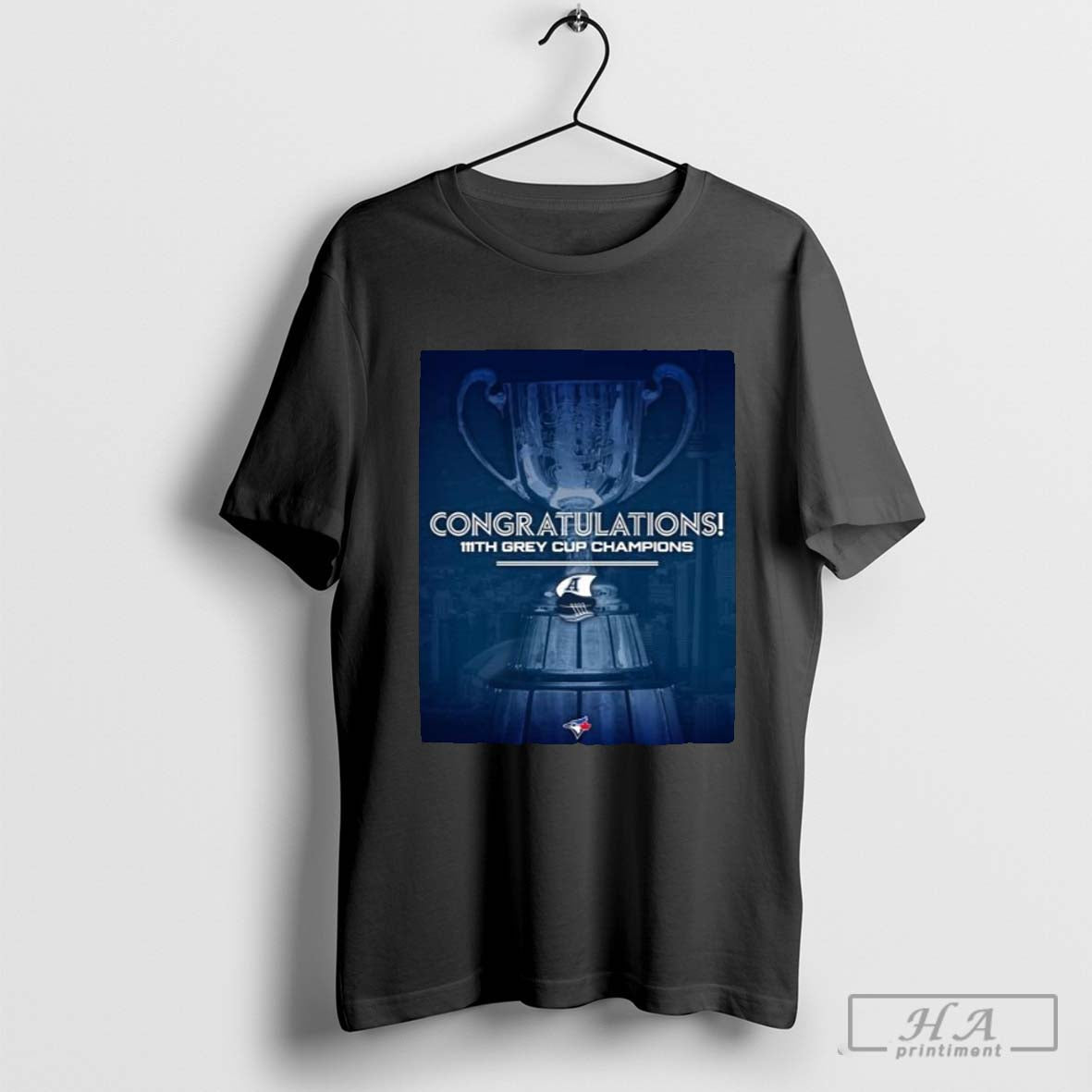 Official Toronto Blue Jays Congratulations 111th Grey Cup Champions shirt