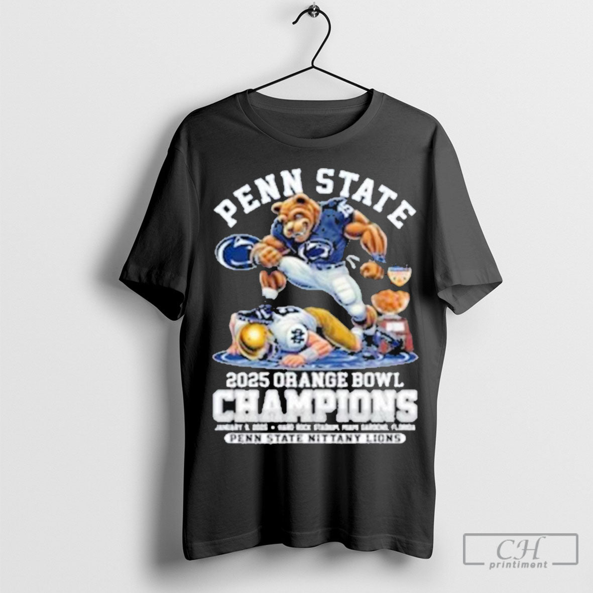 Penn State 2025 Orange Bowl Champions T Shirt