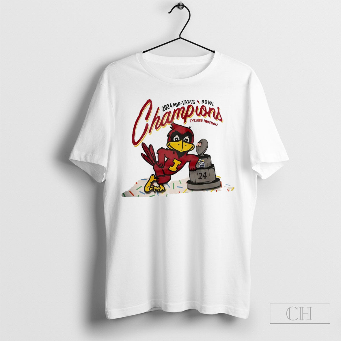 2024 Pop Tarts Bowl Champions Iowa State Cyclones Football Shirt