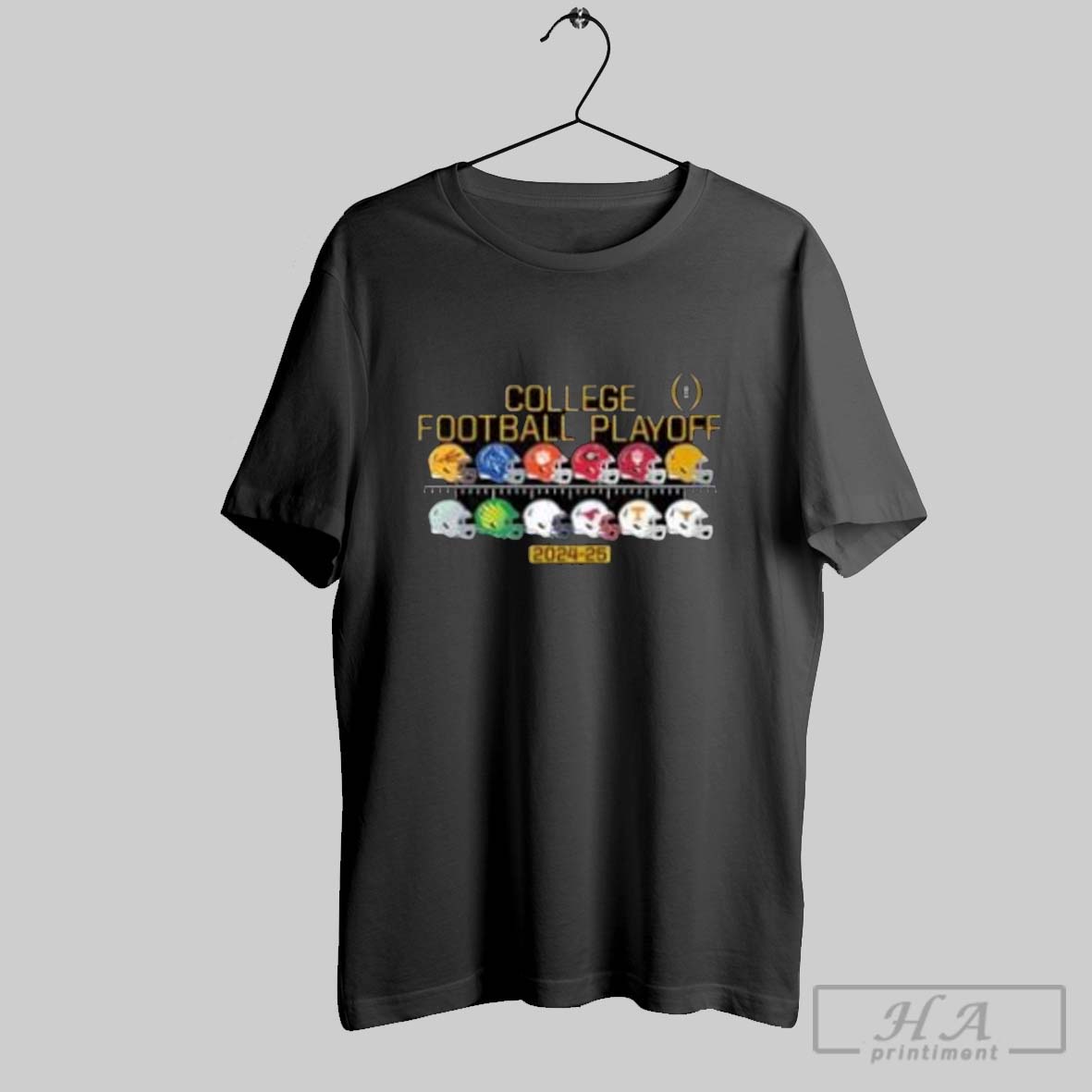 2024 College Football Playoff Bound All Team Helmets Shirt