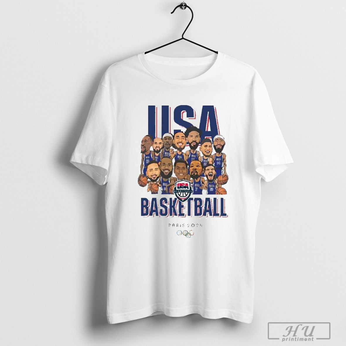 Olympic Paris 2024 Team Usa Mens Basketball Champions 2024 Shirt And Sweatshirt