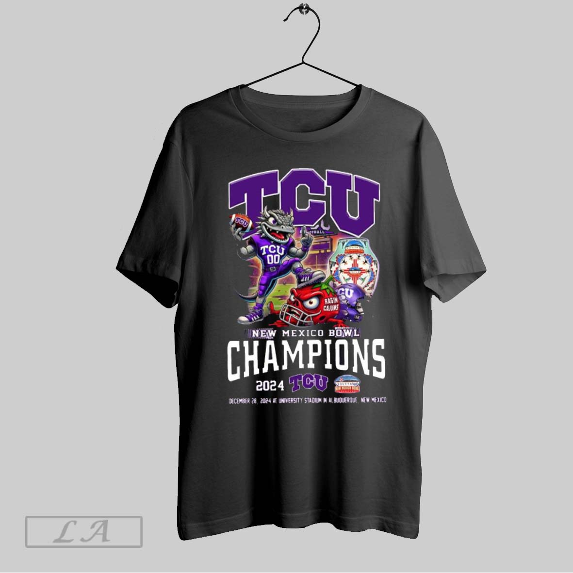Tcu Horned Frogs Lets Celebrate 2024 New Mexico Bowl Champions T Shirt