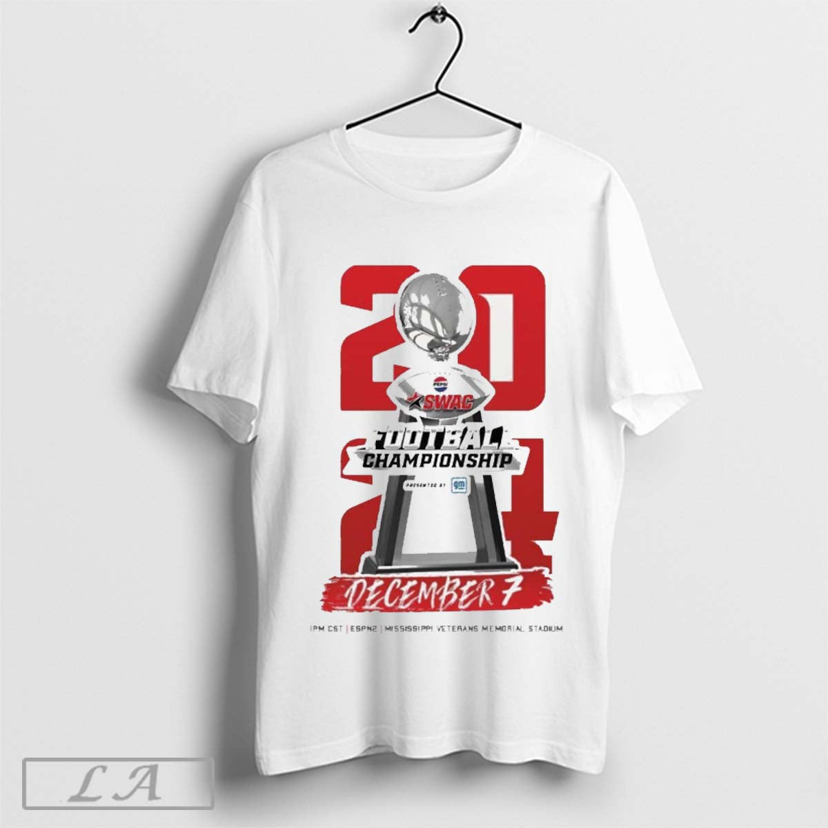 Official Southern Jaguars Vs Jackson State The Rematch For The Title Swac Football Championship Dec 7 2024 Poster T Shirt