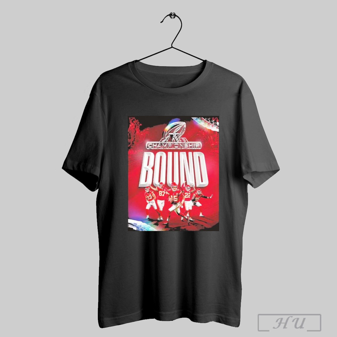 One Step Closer Kansas City Chiefs 2025 Afc Championship Bound Unisex T Shirt Sweatshirt Hoodies Poster