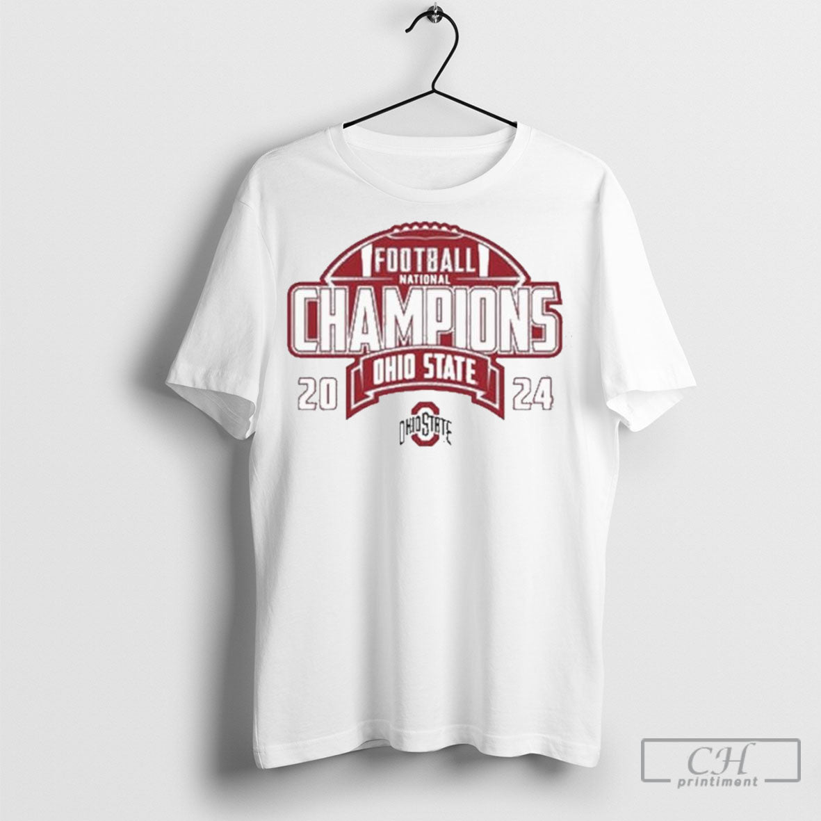 Ohio State Buckeyes Grey 2024 Football National Champions Shirts
