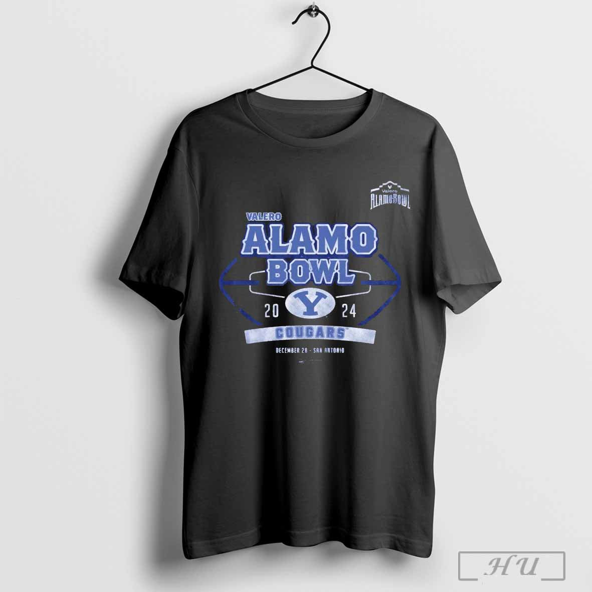2024 Valero Alamo Bowl Byu Cougars December 28 San Antonio T Shirt