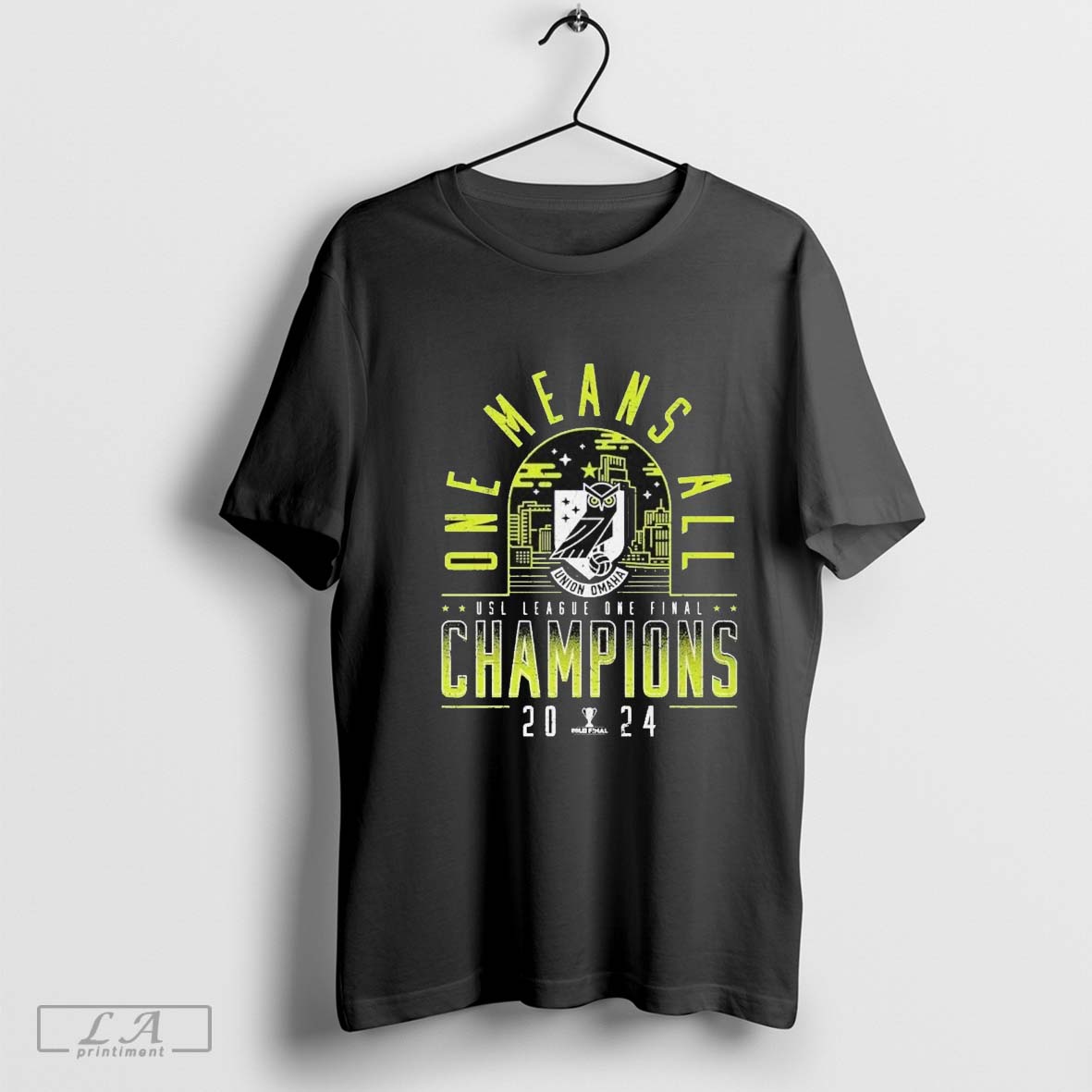 Official Union Omaha 2024 USL League One Champions Shirt