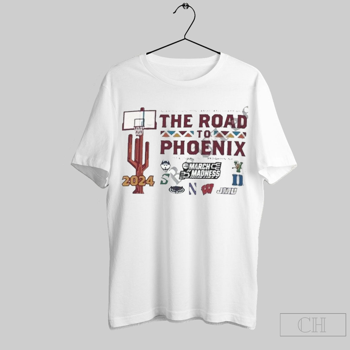 2024 Ncaa The Road To Phoenix March Madness Shirt Sweater