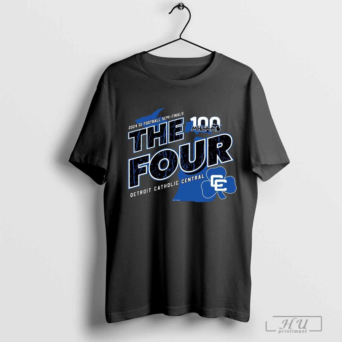 2024 MHSAA Football D1 The Four Detroit Catholic Central T-Shirt
