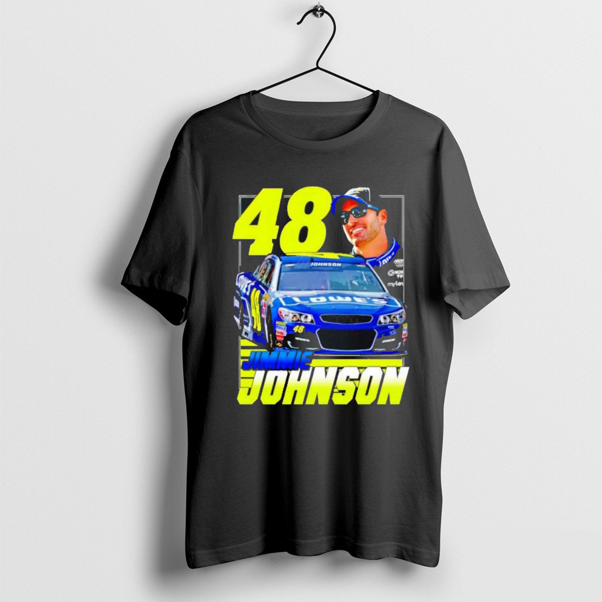 #48 Jimmie Johnson Nascar Legende Numero T-shirt