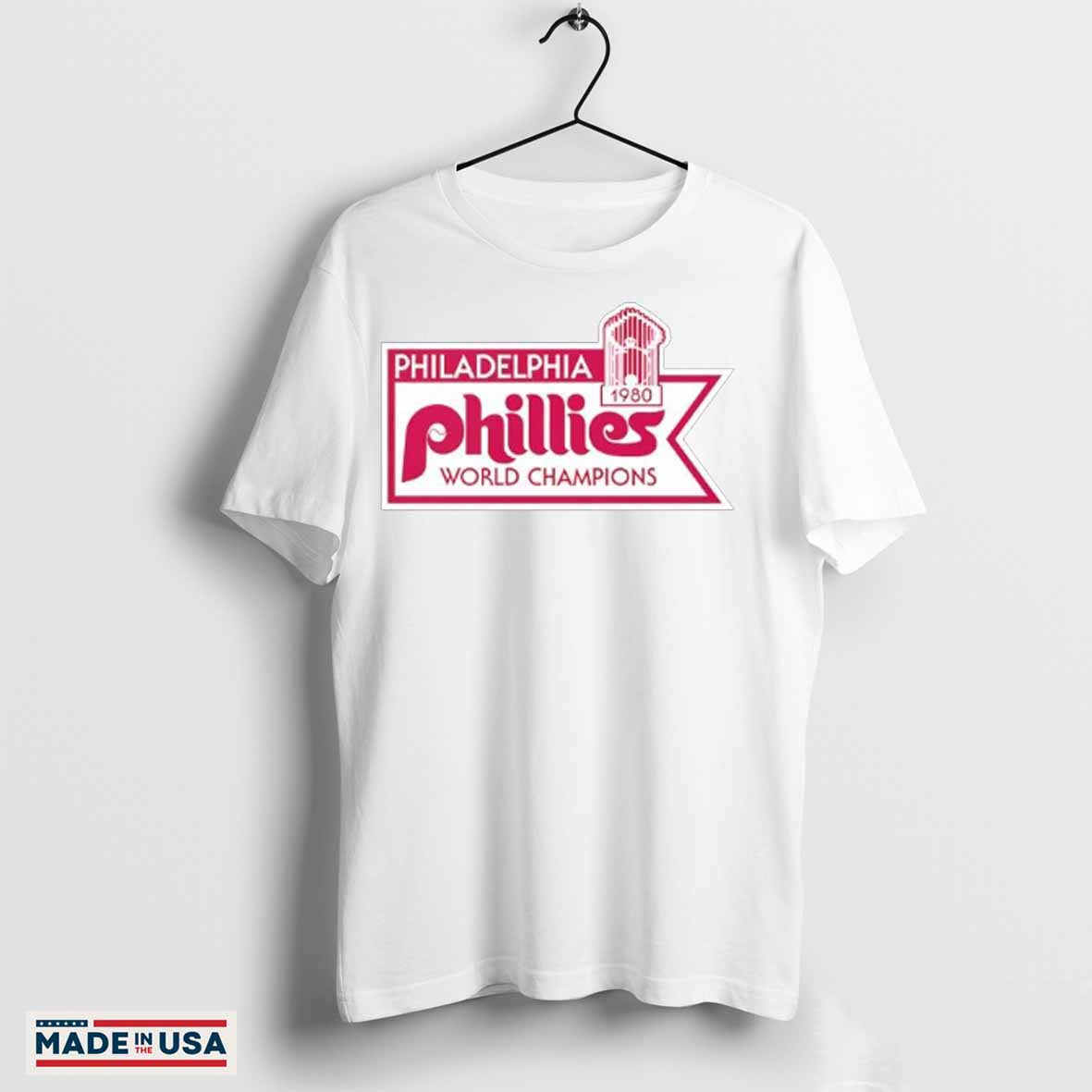 1980 Philadelphia Phillies World Champions logo shirt