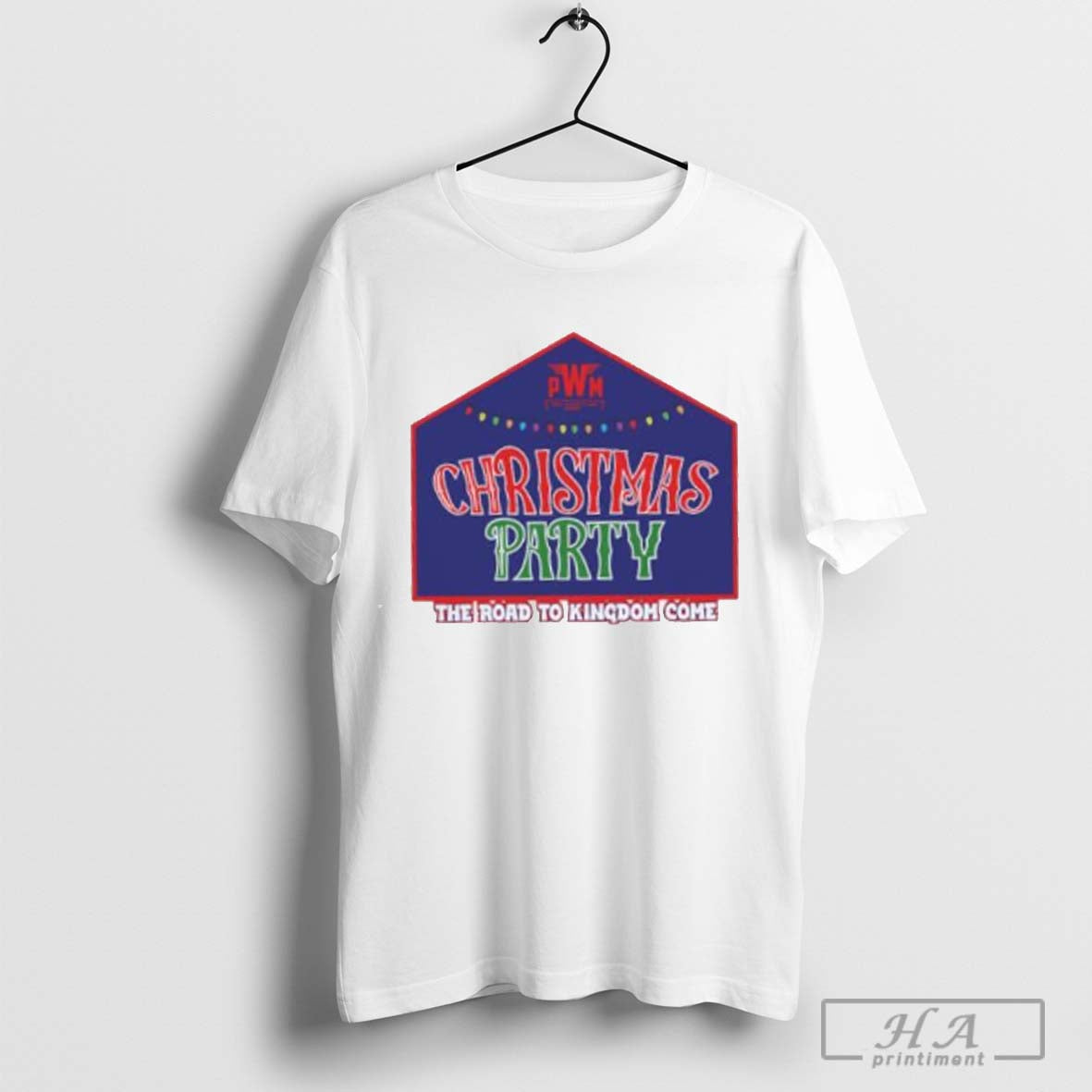 2024 Christmas party the road to Kingdom come T-shirt