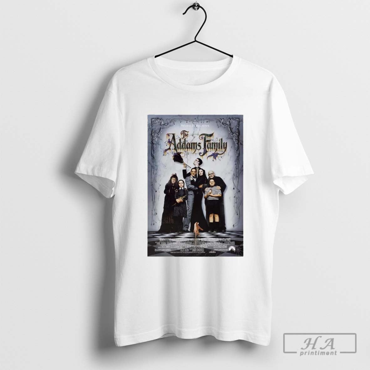 Weird Is Relative The Addams Family Halloween Shirt