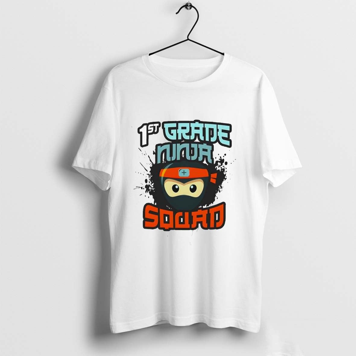 1st Grade Ninja Squad Hero First Day School Surprise Attack Shirt
