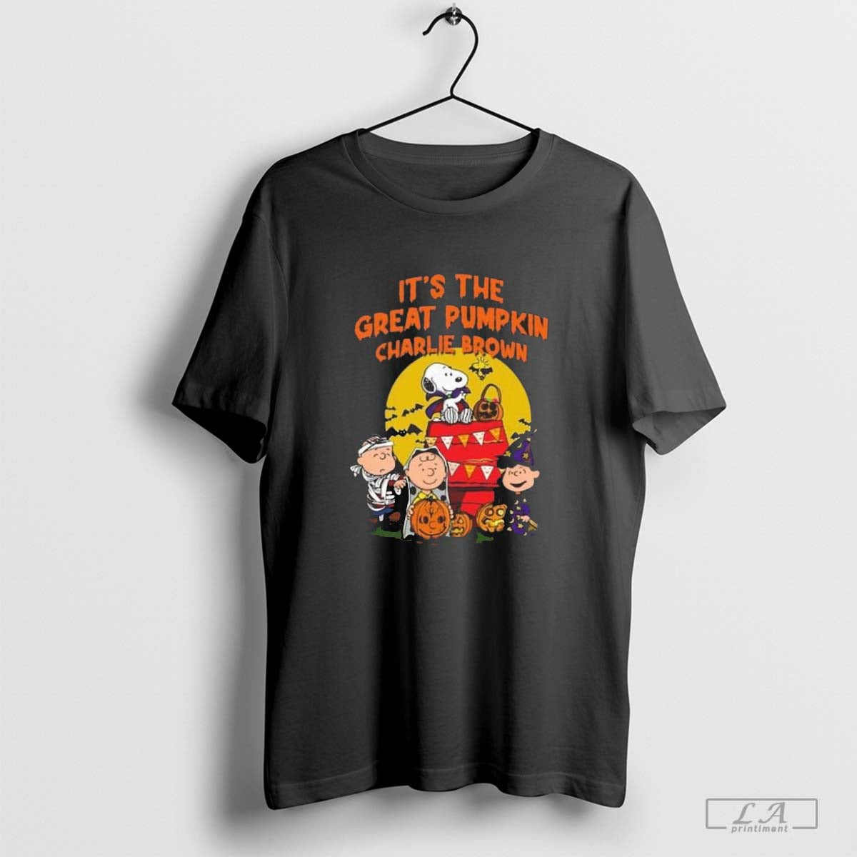 Snoopy It's The Great Pumpkin Charlie Brown Halloween Shirt
