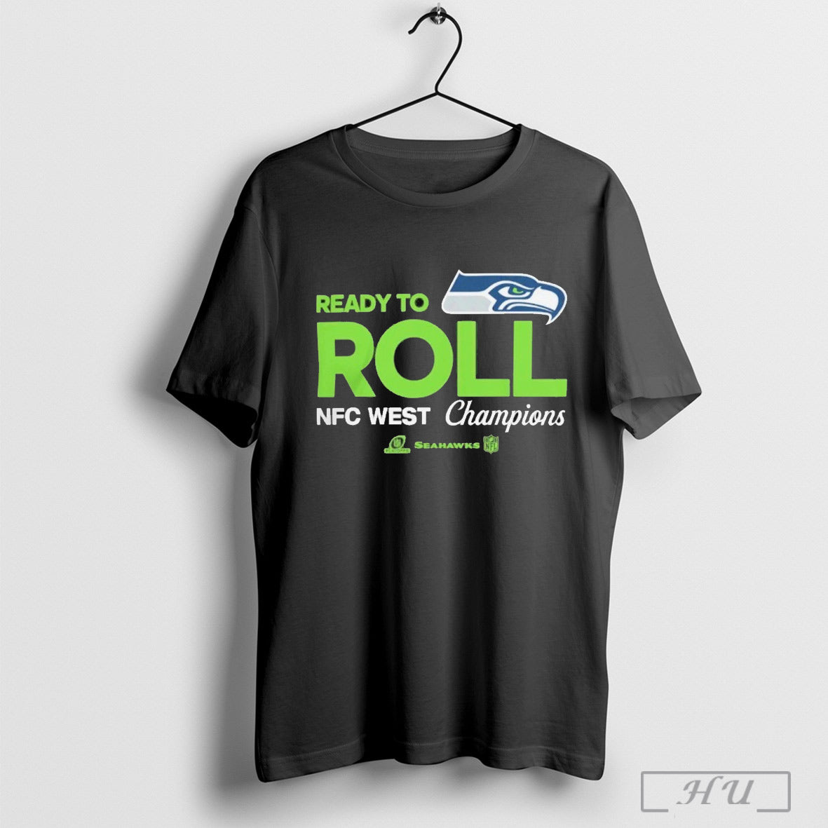 Seattle Seahawks Football 2024 Nfc West Division Champions Locker Room Trophy Collection T Shirt