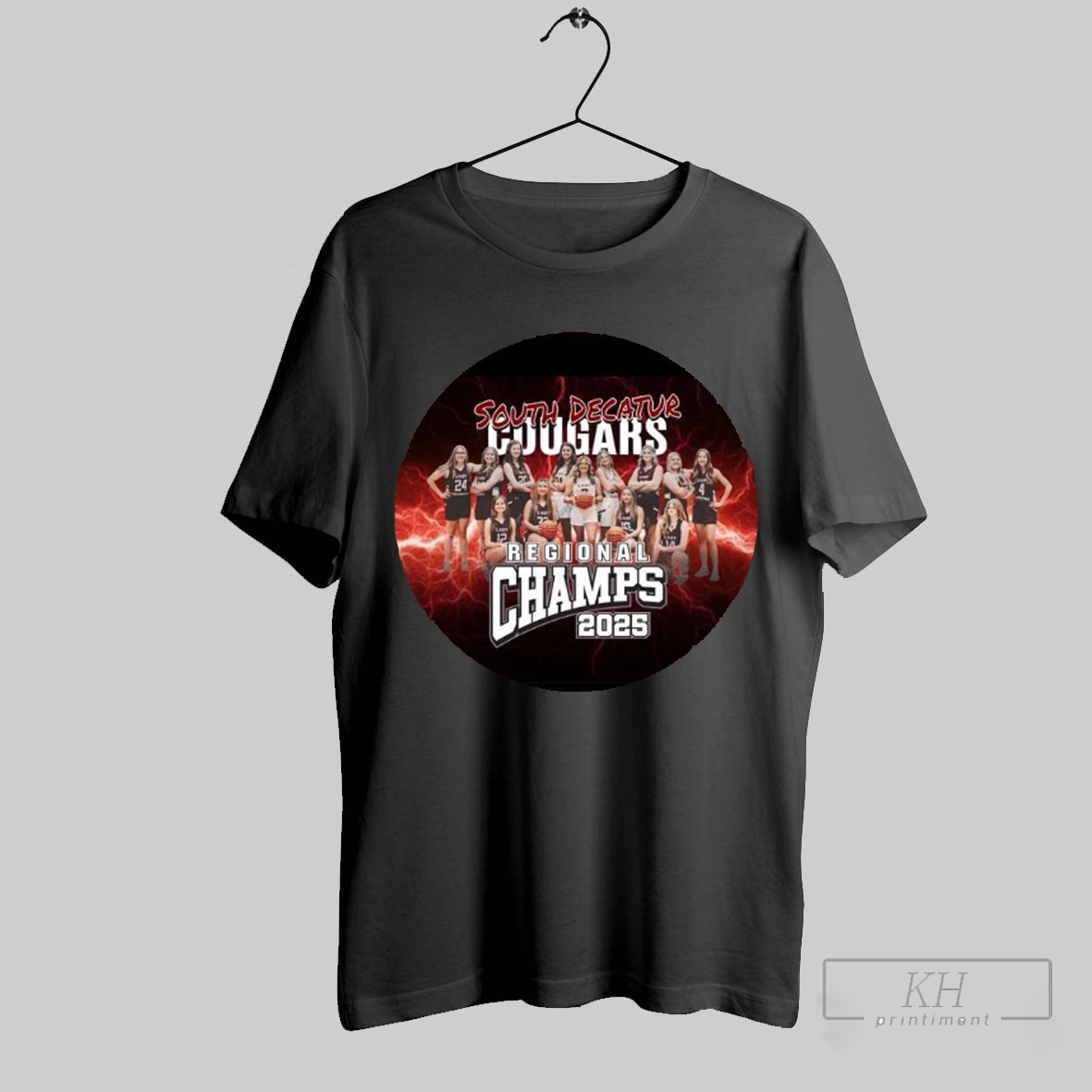 2025 South Decatur Lady Cougars Regional Champions Teams T Shirt T Shirt