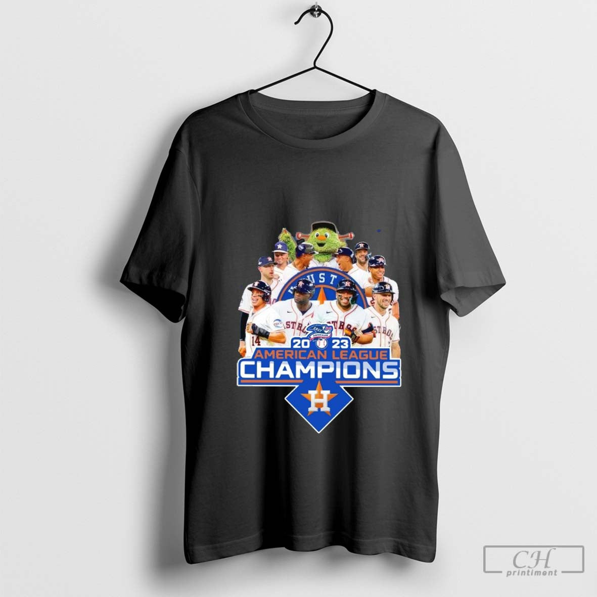 Original 2023 American League Champions Houston Astros T-Shirt