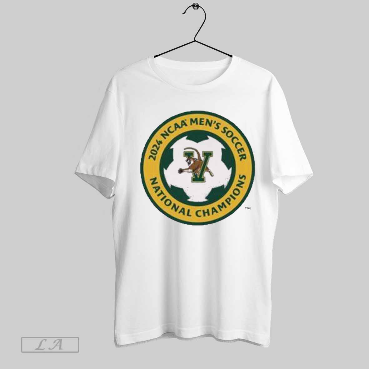 Official Vermont Catamounts 2024 Ncaa Mens Soccer National Champions Circle T Shirt