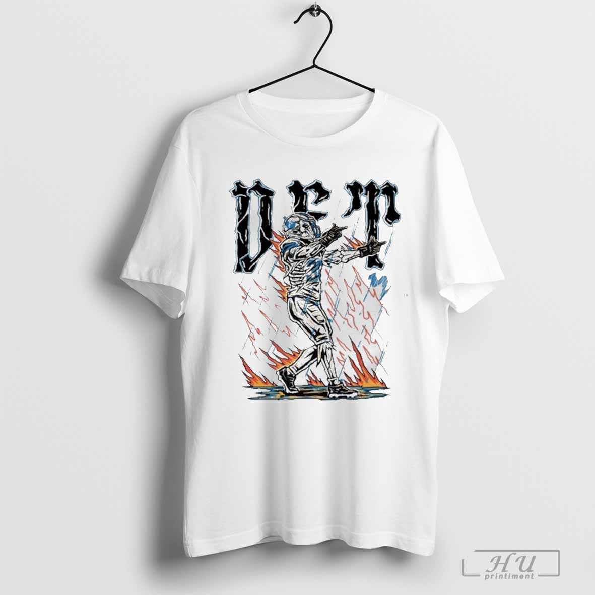 2024 Det The Bird Brian Branch Detroit Lions NFL Art T-shirt
