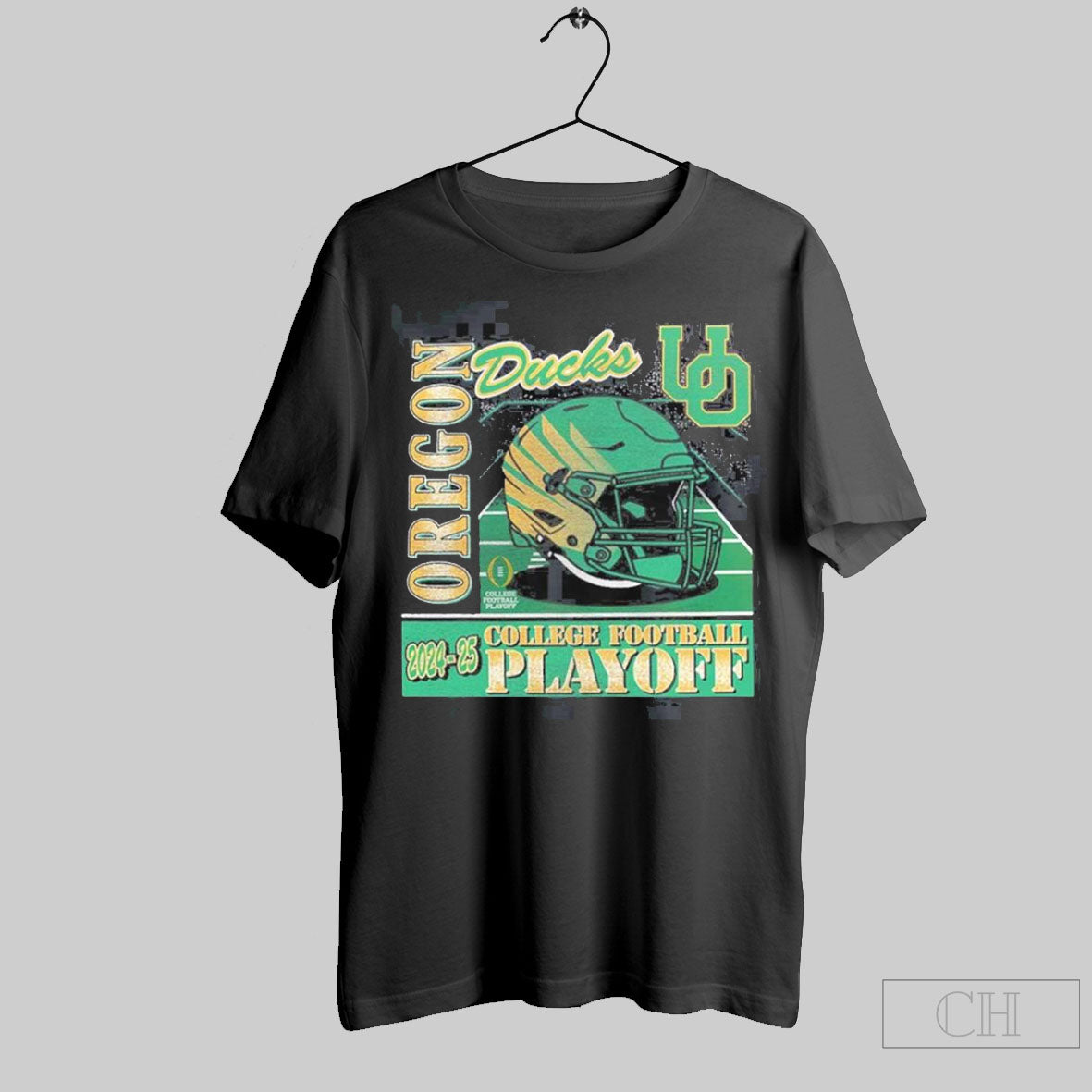 2024 25 College Football Playoff Helmet Oregon Ducks Ncaa Division Shirt Sweater