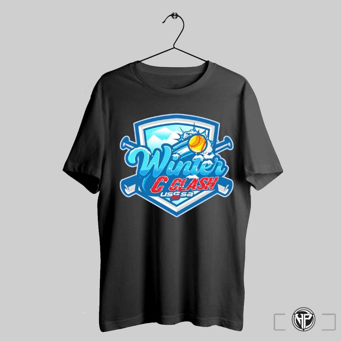 2025 Usssa Indiana Fast Pitch Winter C Clash Logo Shirt Trending Sweatshirt