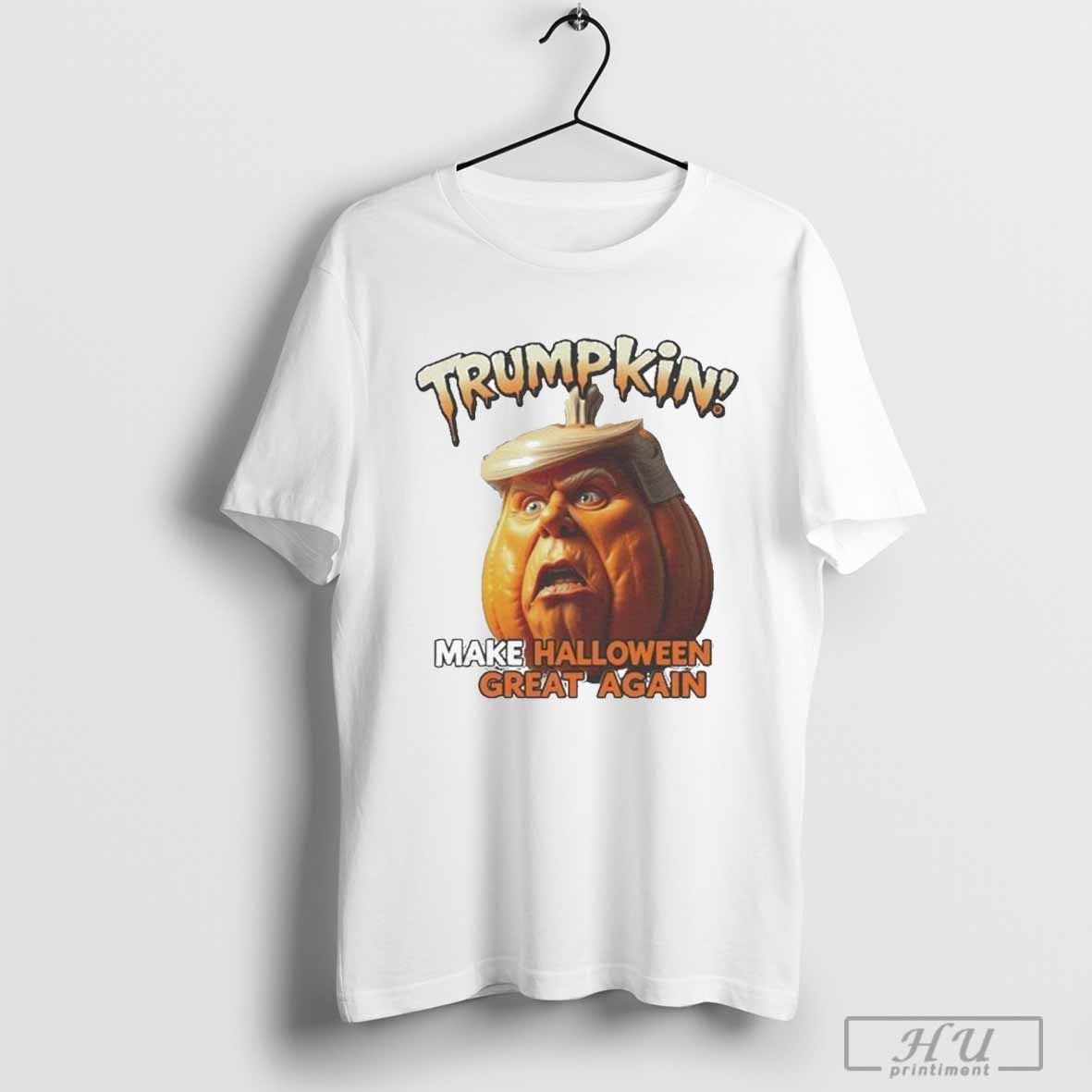 Trumpkin Make Halloween Great Again Halloween Pumpkin T-Shirt